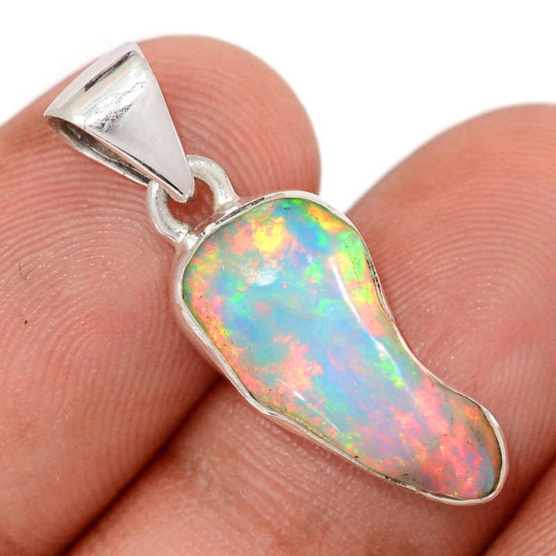 1.1" Ethiopian Opal Polish Rough Pendants - EPRP1051