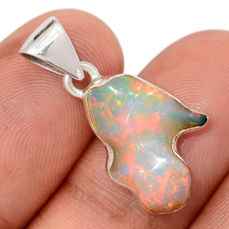 1.1" Ethiopian Opal Polish Rough Pendants - EPRP1057