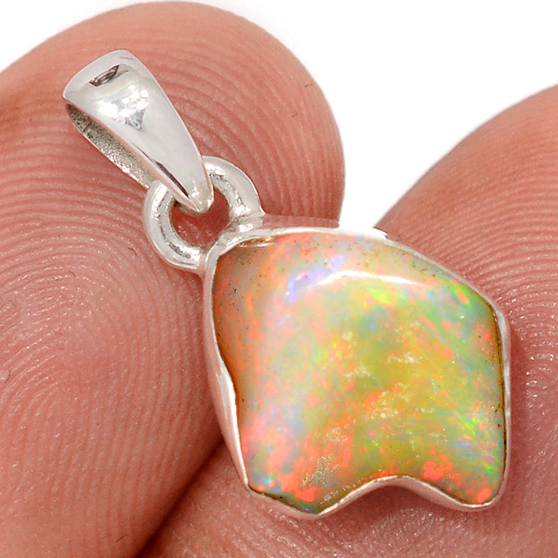 0.8" Ethiopian Opal Polish Rough Pendants - EPRP1078