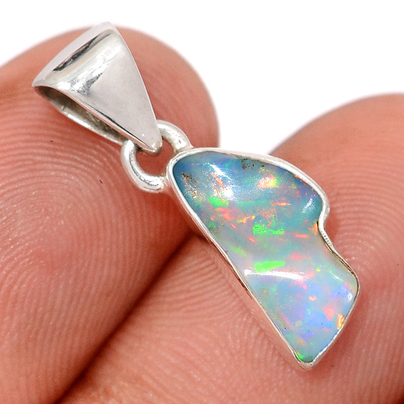 0.8" Ethiopian Opal Polish Rough Pendants - EPRP1089
