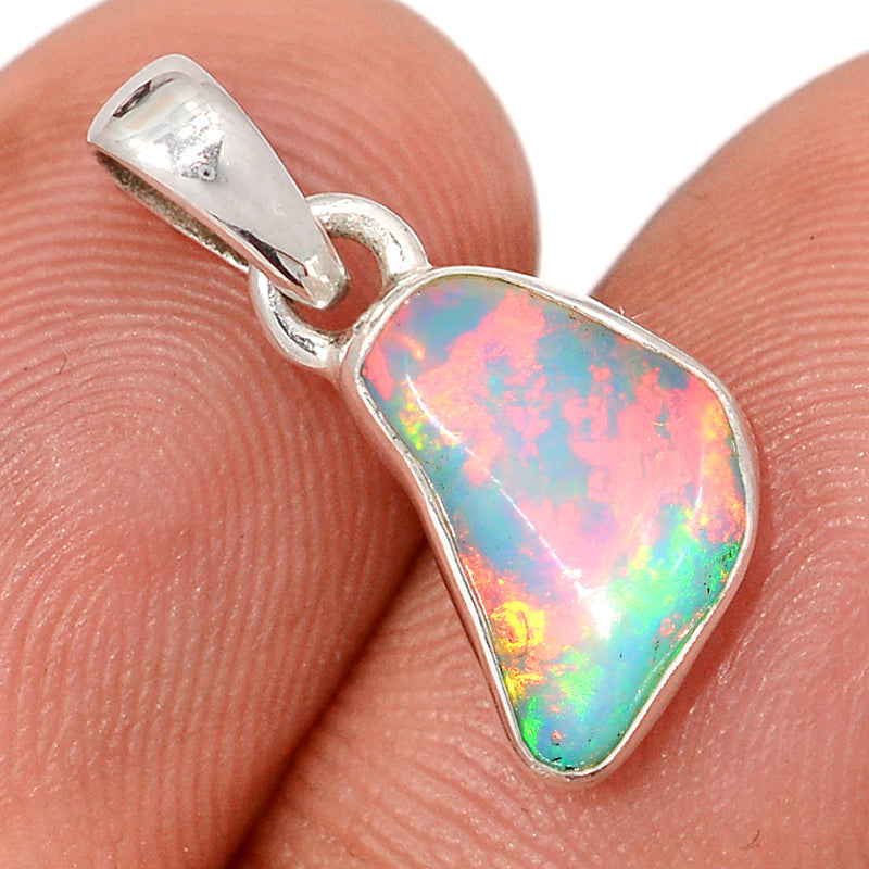 0.7" Ethiopian Opal Polish Rough Pendants - EPRP1101