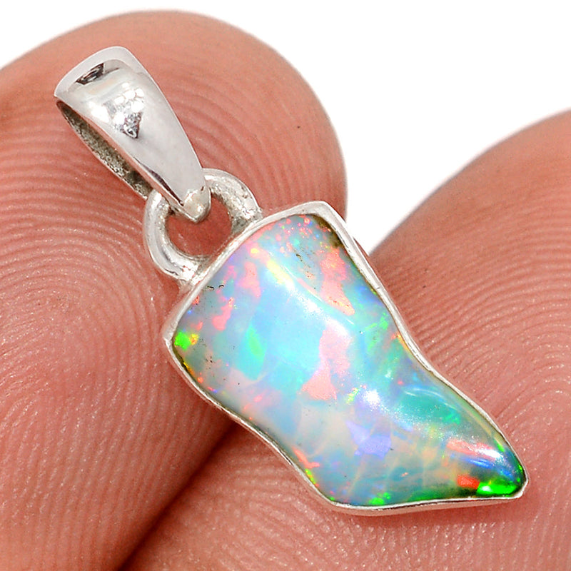 0.8" Ethiopian Opal Polish Rough Pendants - EPRP1106