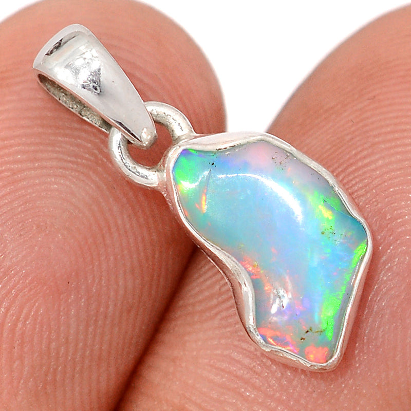 0.8" Ethiopian Opal Polish Rough Pendants - EPRP1110