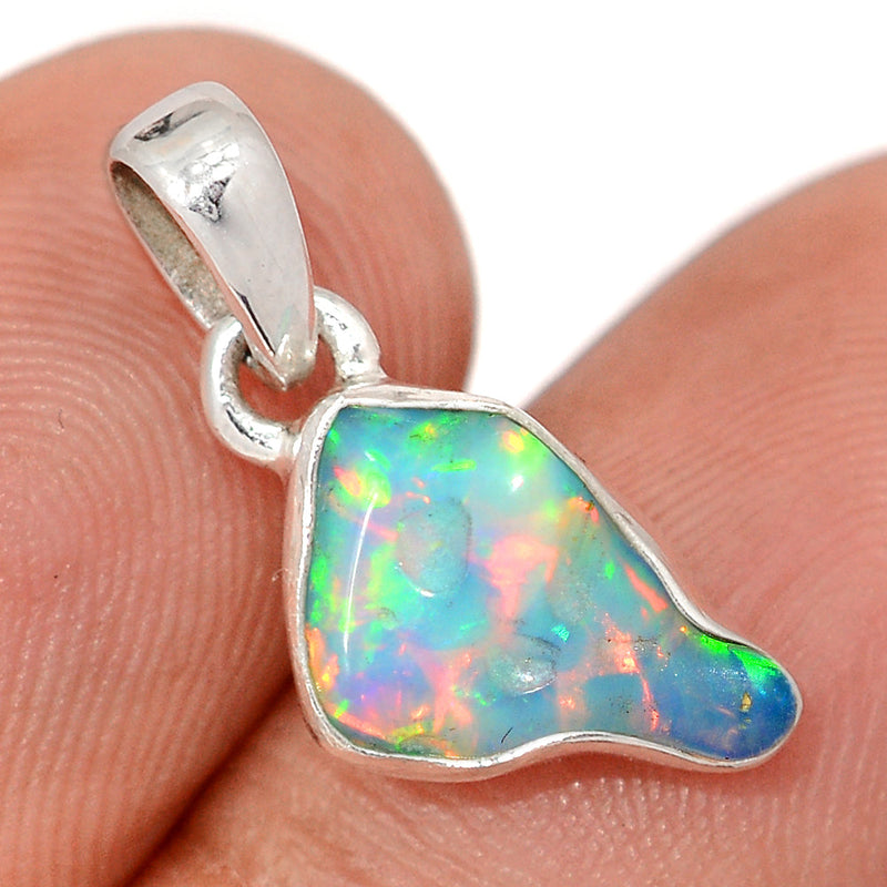 0.8" Ethiopian Opal Polish Rough Pendants - EPRP1111