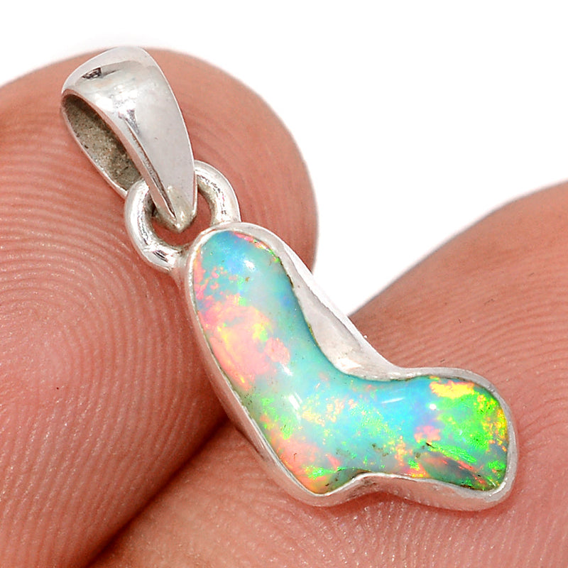 0.8" Ethiopian Opal Polish Rough Pendants - EPRP1112