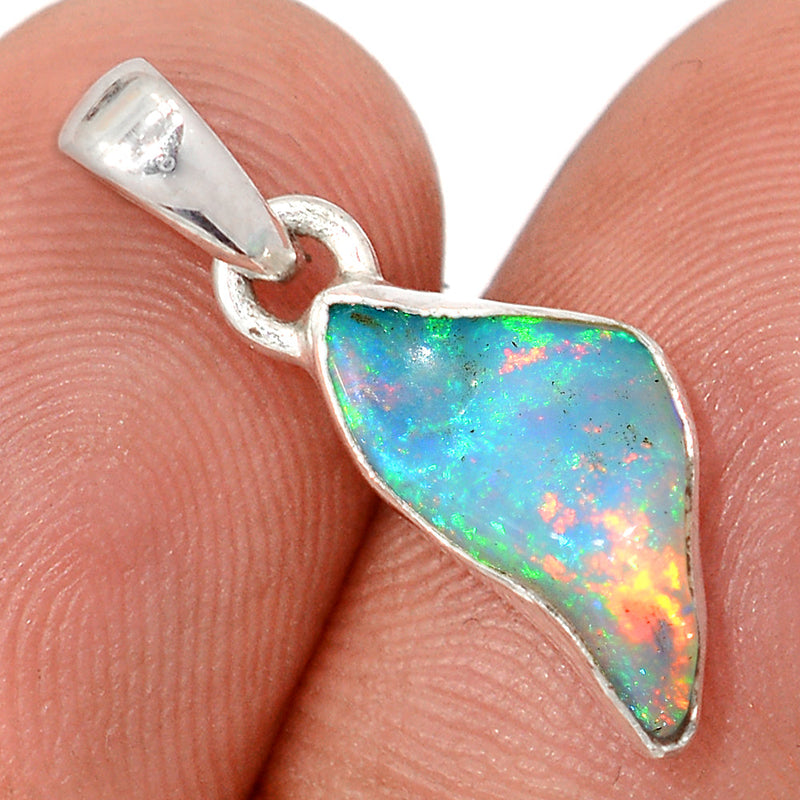 0.8" Ethiopian Opal Polish Rough Pendants - EPRP1117
