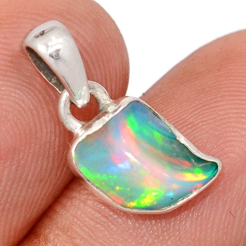0.7" Ethiopian Opal Polish Rough Pendants - EPRP1119