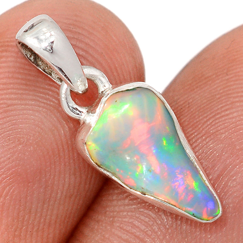 0.8" Ethiopian Opal Polish Rough Pendants - EPRP1120