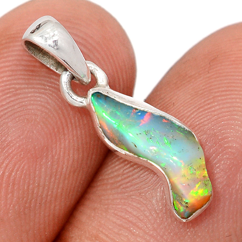 0.8" Ethiopian Opal Polish Rough Pendants - EPRP1121