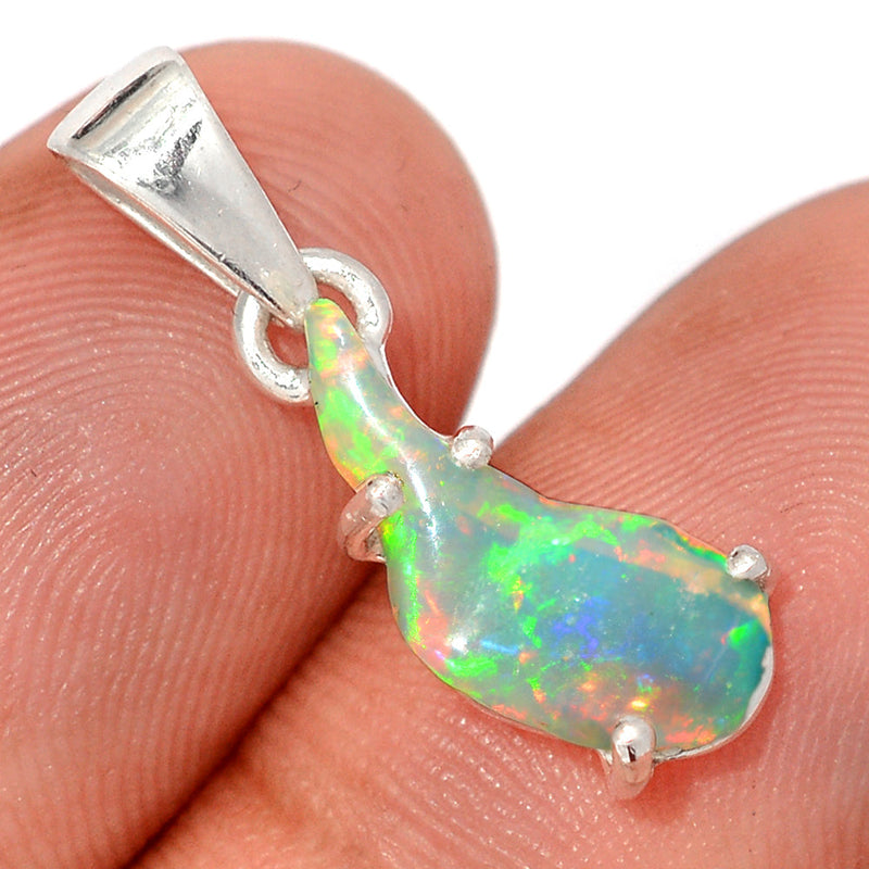 1" Claw - Ethiopian Opal Polish Rough Pendants - EPRP962