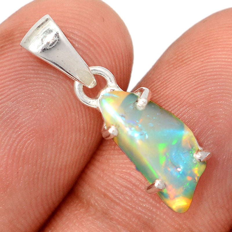 1" Claw - Ethiopian Opal Polish Rough Pendants - EPRP979
