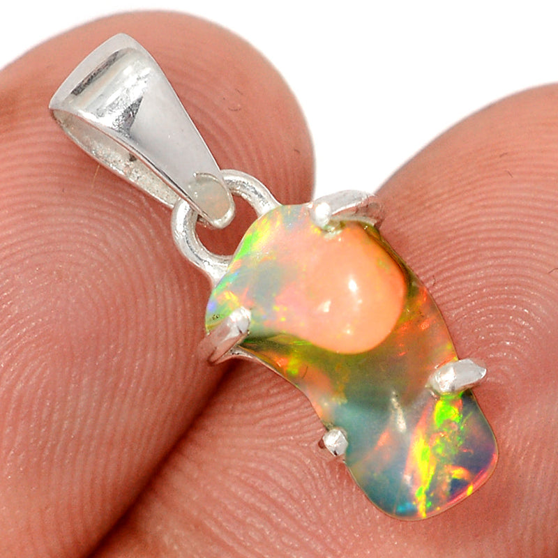 1" Claw - Ethiopian Opal Polish Rough Pendants - EPRP985