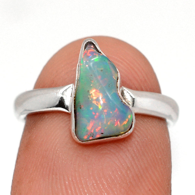 Ethiopian Opal Polish Rough Ring - EPRR1138