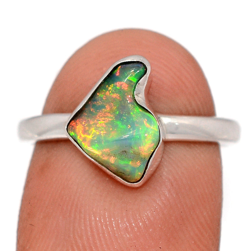Ethiopian Opal Polish Rough Ring - EPRR1145