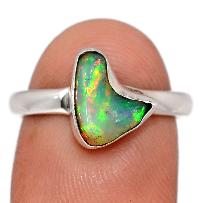 Ethiopian Opal Polish Rough Ring - EPRR1151