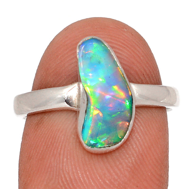Ethiopian Opal Polish Rough Ring - EPRR1192
