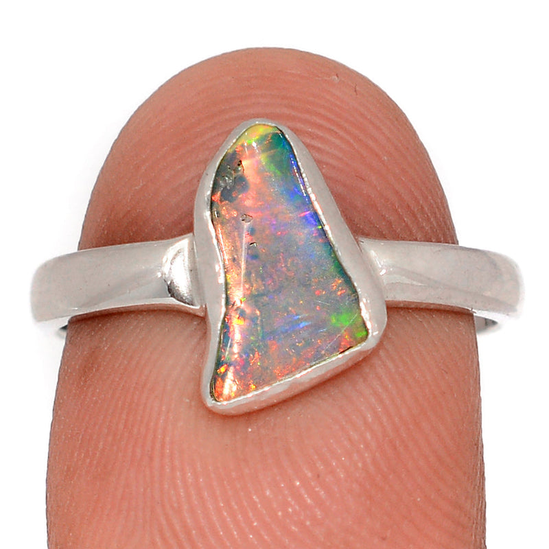 Ethiopian Opal Polish Rough Ring - EPRR1194