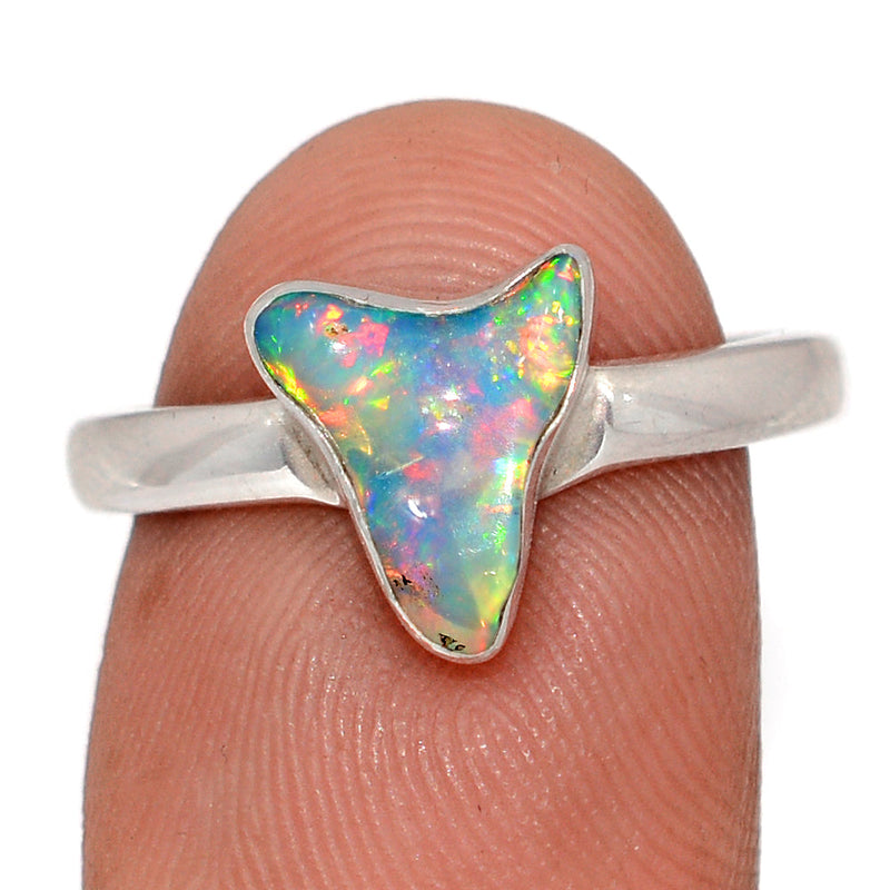 Ethiopian Opal Polish Rough Ring - EPRR1197