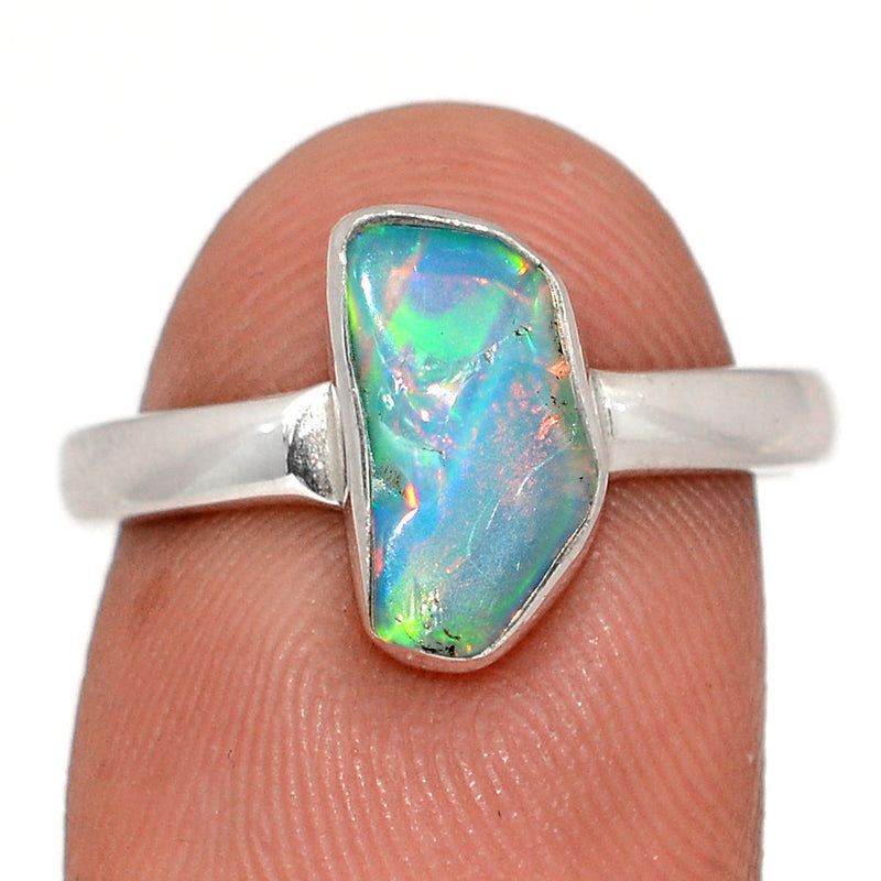 Ethiopian Opal Polish Rough Ring - EPRR1198