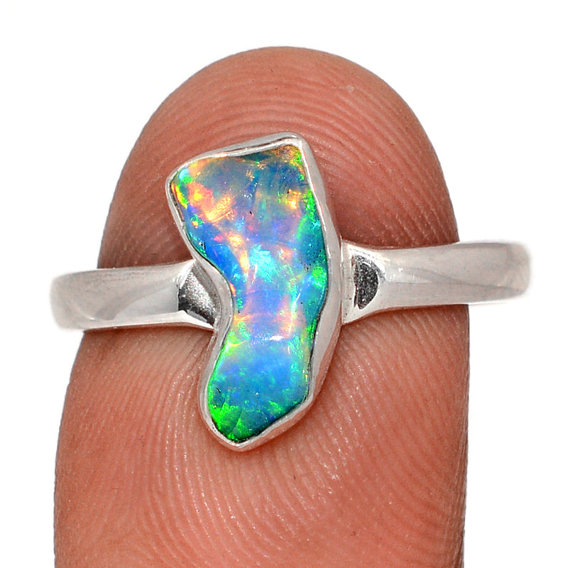 Ethiopian Opal Polish Rough Ring - EPRR1203