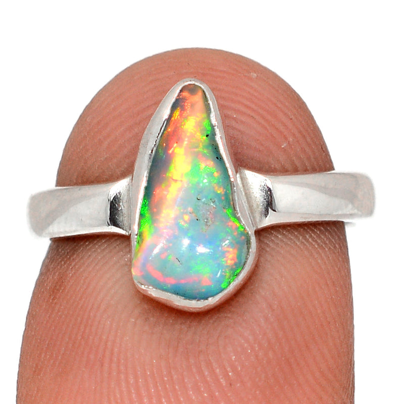 Ethiopian Opal Polish Rough Ring - EPRR1207