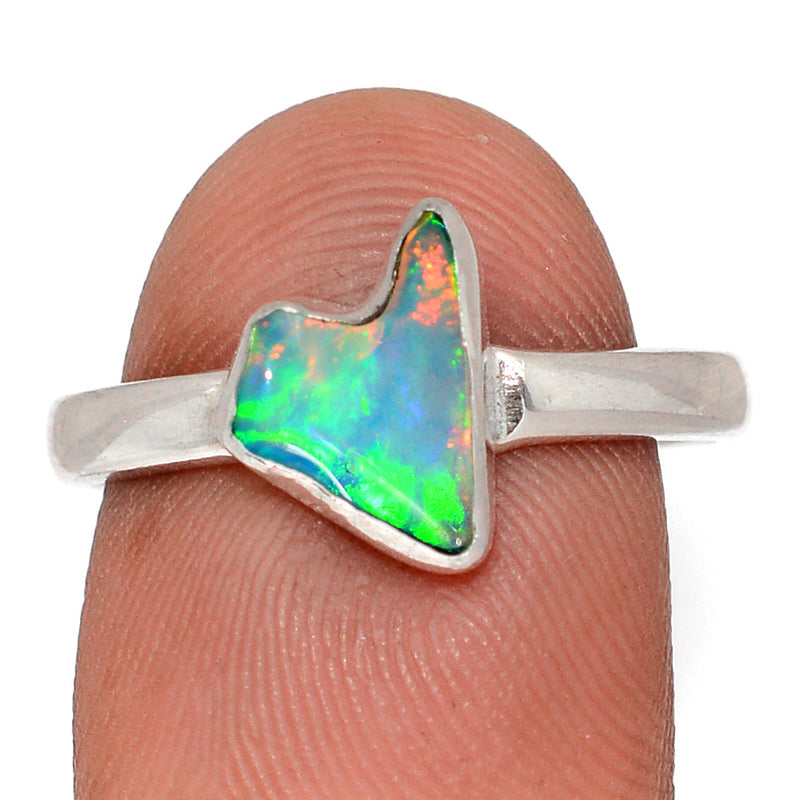 Ethiopian Opal Polish Rough Ring - EPRR1208