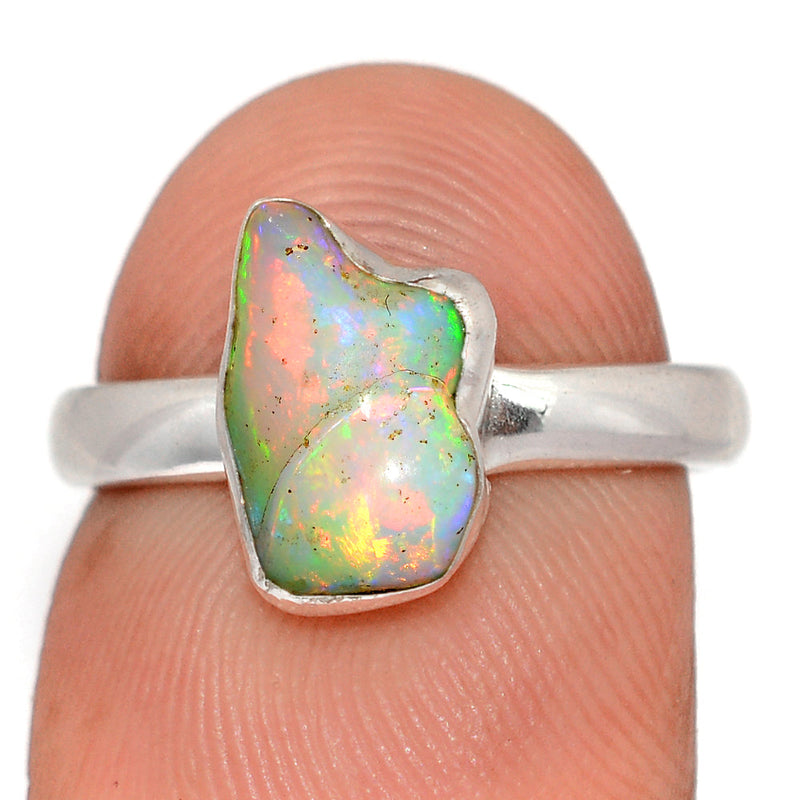 Ethiopian Opal Polish Rough Ring - EPRR1213