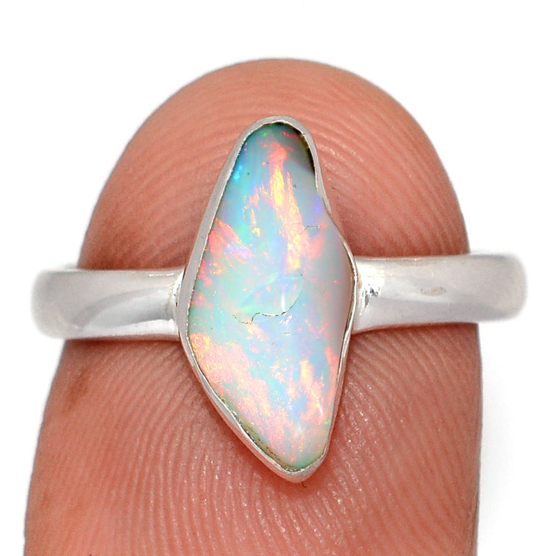 Ethiopian Opal Polish Rough Ring - EPRR1220