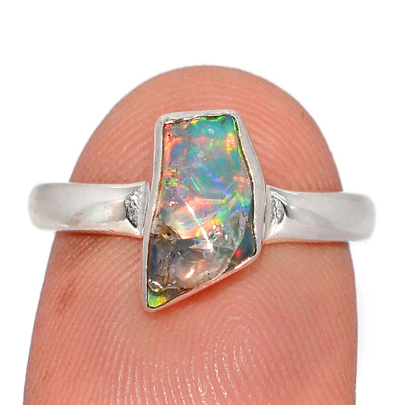 Ethiopian Opal Polish Rough Ring - EPRR1265