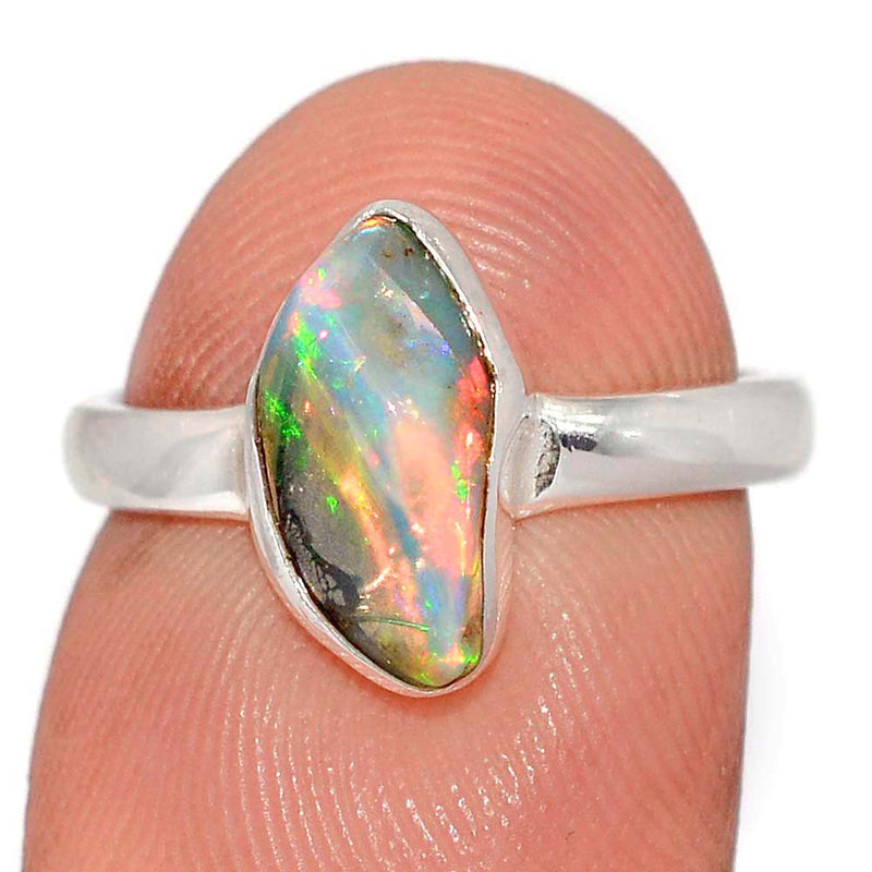 Ethiopian Opal Polish Rough Ring - EPRR1270
