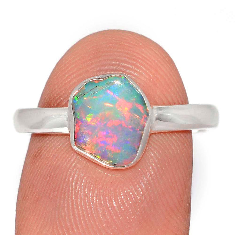 Ethiopian Opal Polish Rough Ring - EPRR1271