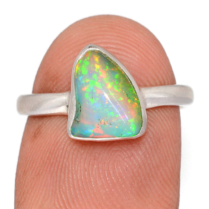 Ethiopian Opal Polish Rough Ring - EPRR1299