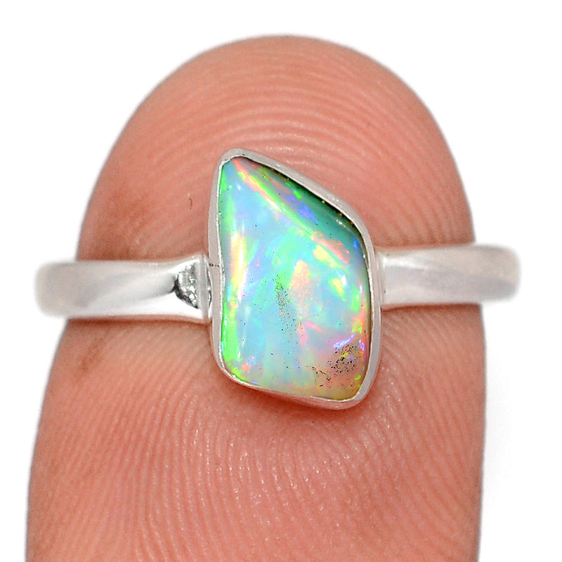 Ethiopian Opal Polish Rough Ring - EPRR1300