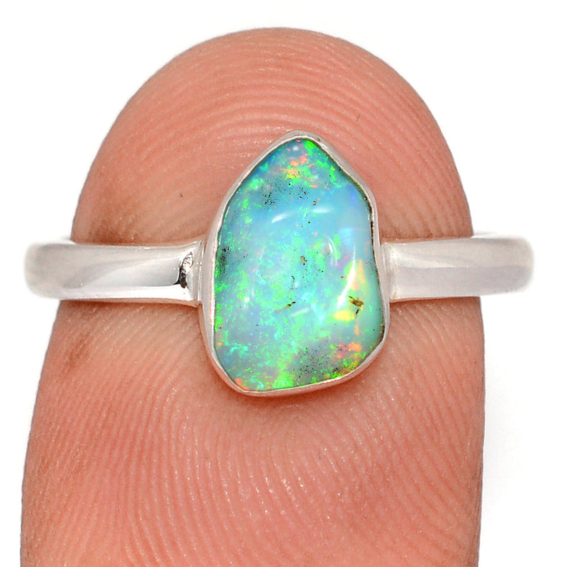 Ethiopian Opal Polish Rough Ring - EPRR1301