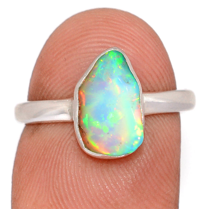 Ethiopian Opal Polish Rough Ring - EPRR1306