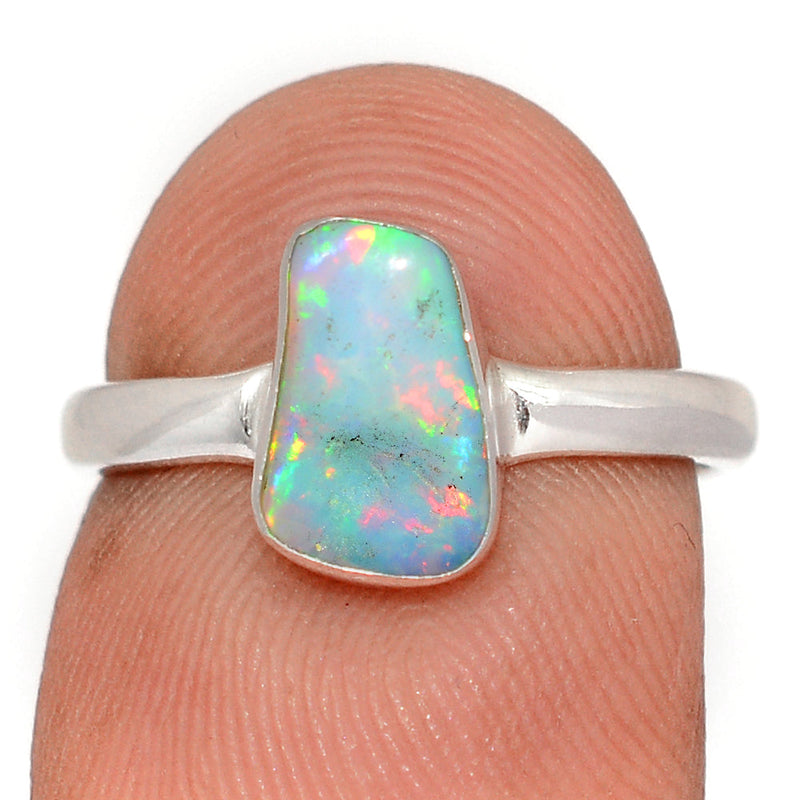Ethiopian Opal Polish Rough Ring - EPRR1313