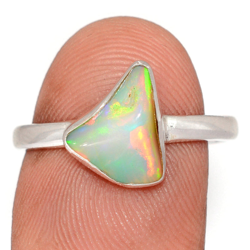 Ethiopian Opal Polish Rough Ring - EPRR1315