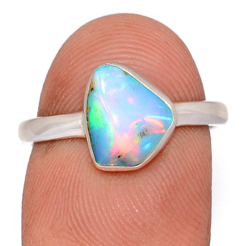 Ethiopian Opal Polish Rough Ring - EPRR1320