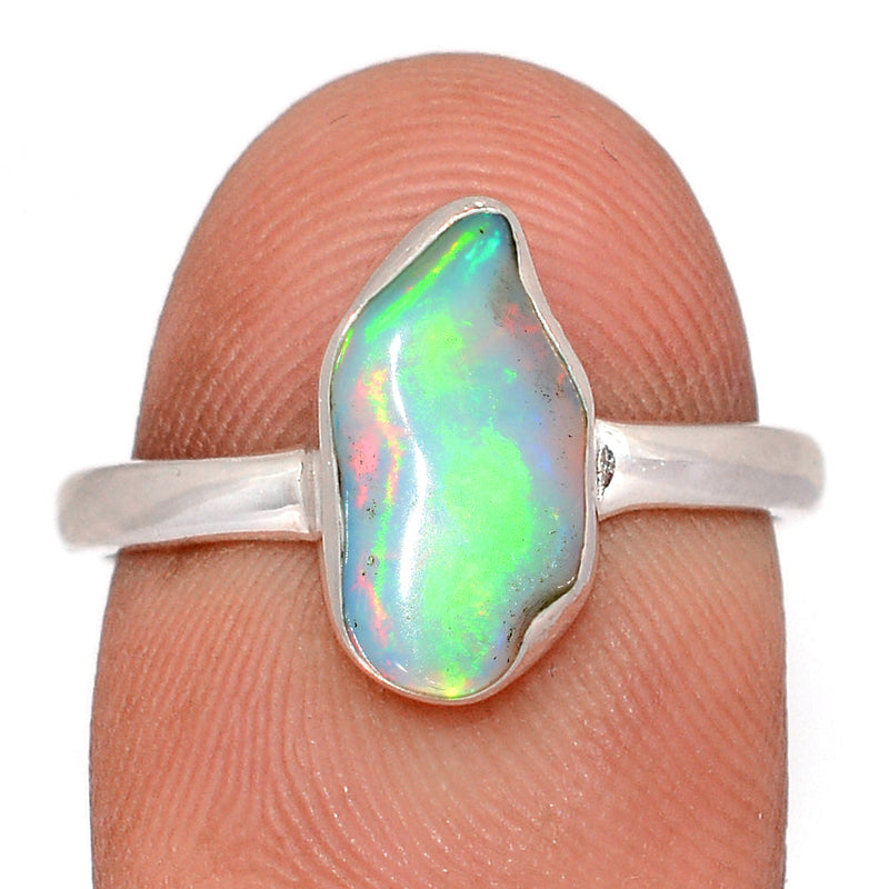 Ethiopian Opal Polish Rough Ring - EPRR1321