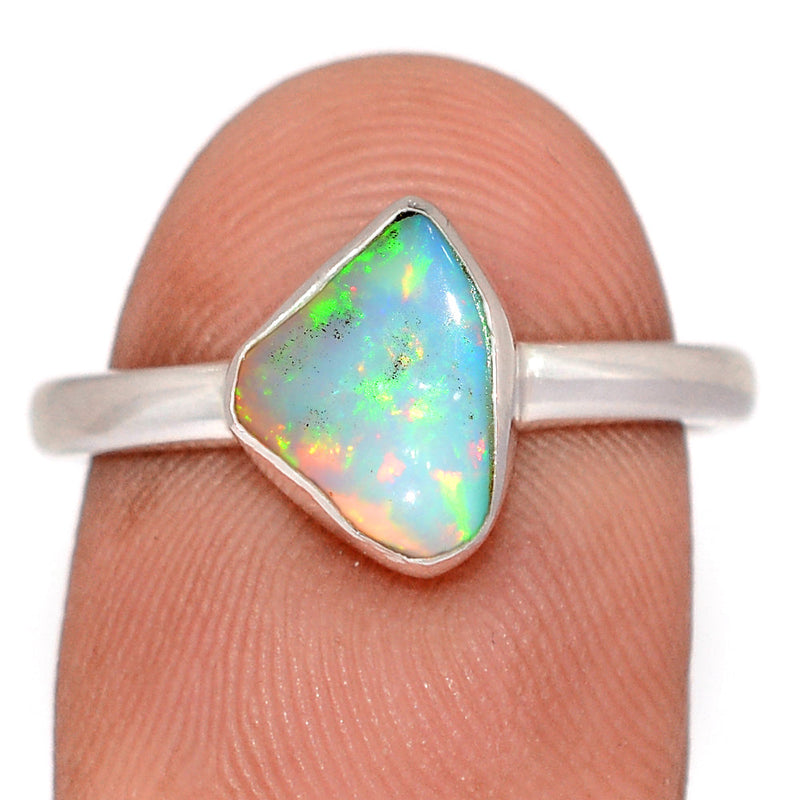 Ethiopian Opal Polish Rough Ring - EPRR1327