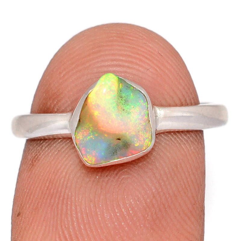 Ethiopian Opal Polish Rough Ring - EPRR1330