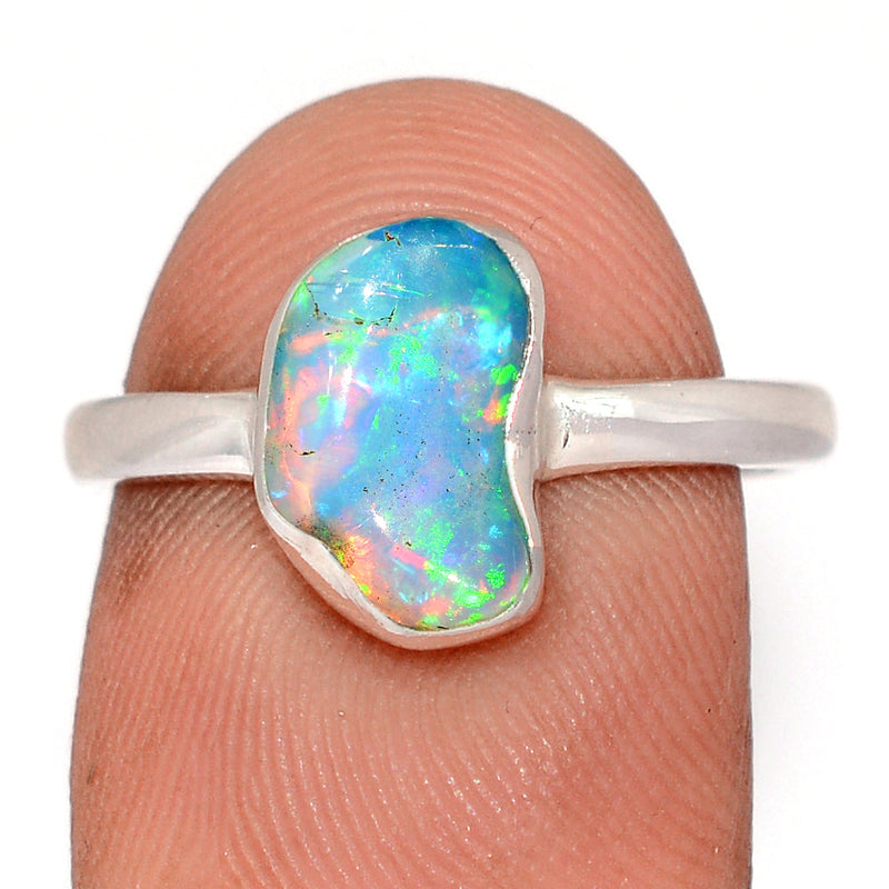 Ethiopian Opal Polish Rough Ring - EPRR1332