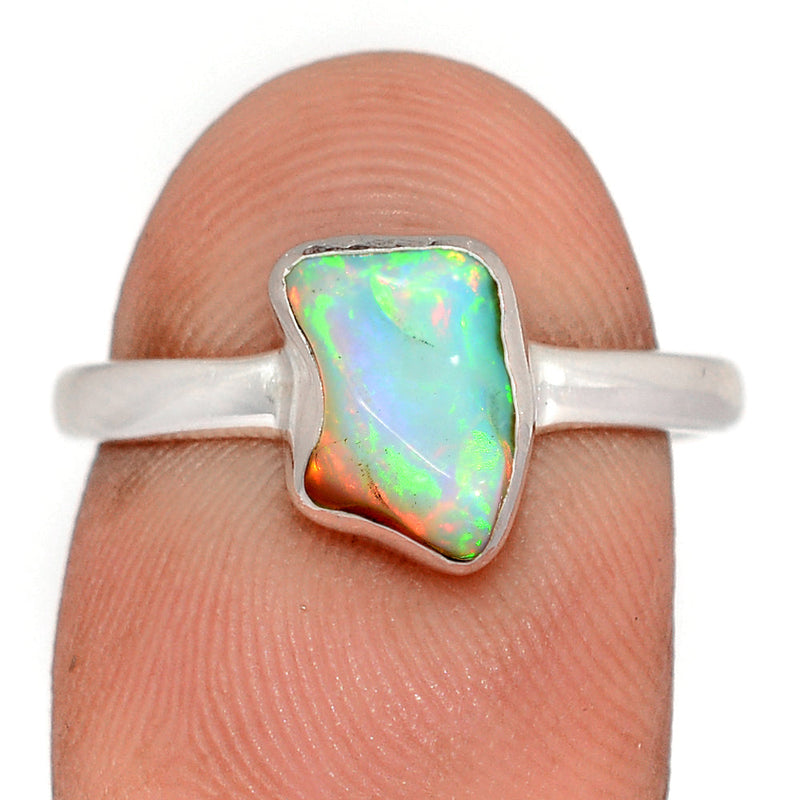 Ethiopian Opal Polish Rough Ring - EPRR1334