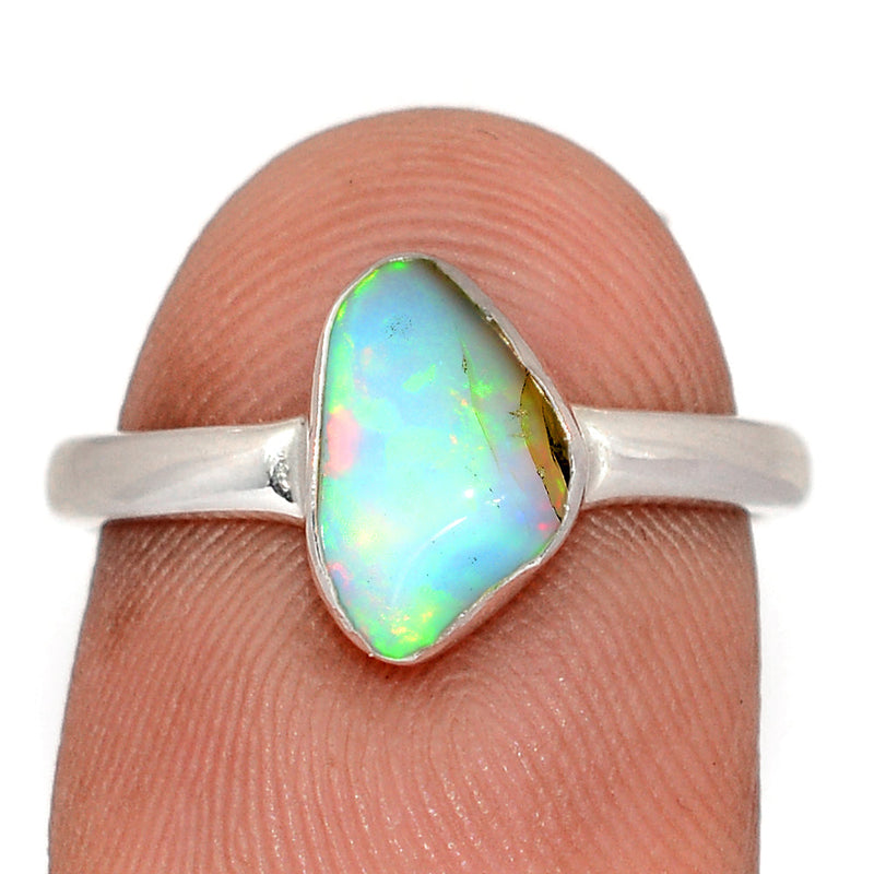 Ethiopian Opal Polish Rough Ring - EPRR1339