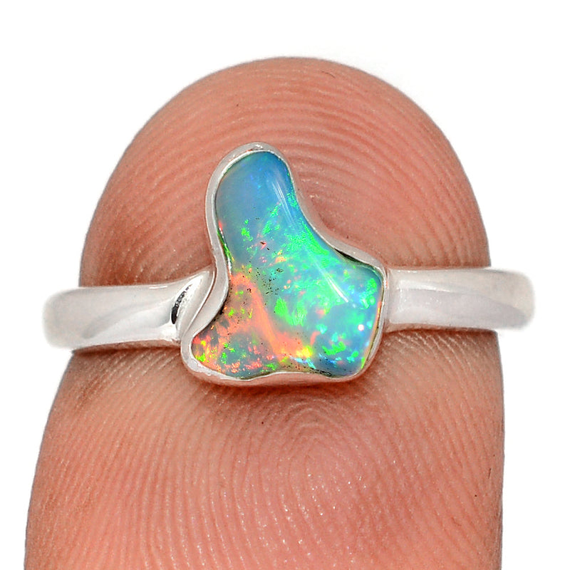 Ethiopian Opal Polish Rough Ring - EPRR1340