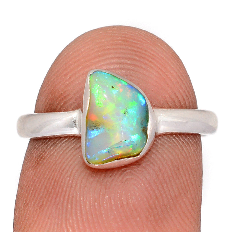 Ethiopian Opal Polish Rough Ring - EPRR1347