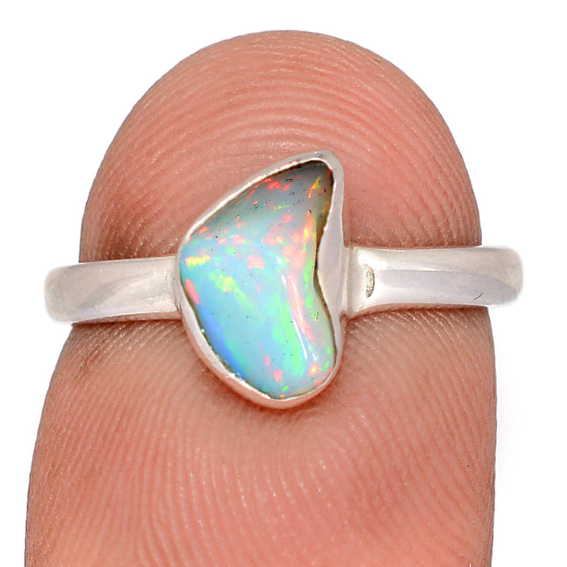 Ethiopian Opal Polish Rough Ring - EPRR1348
