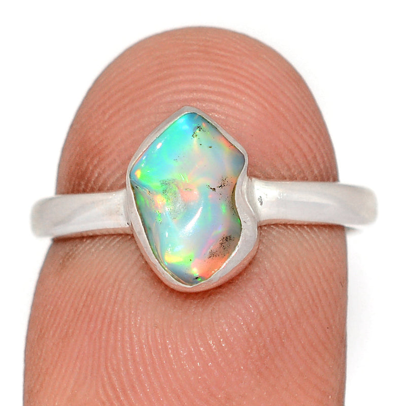 Ethiopian Opal Polish Rough Ring - EPRR1350