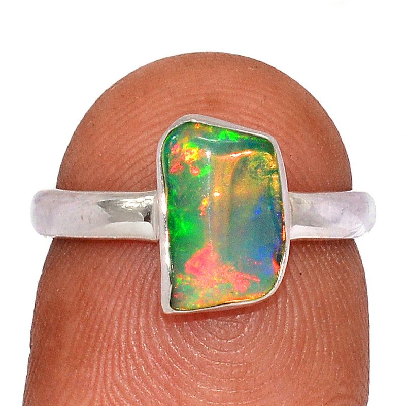 Ethiopian Opal Polish Rough Ring - EPRR999