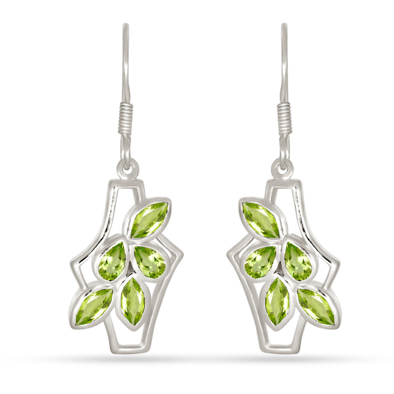 3*6 MM Pear - eridot Earrings - ER2141P